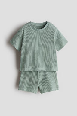 Conjunto de 2 piezas en algod?n gofrado - H&m фото 4