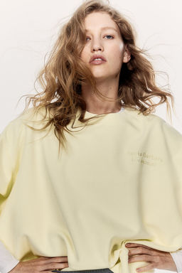 Sudadera con motivo de texto - H&m фото 2