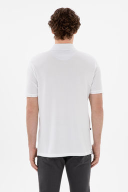 Erkek Regular Fit Polo Yaka Beyaz Basic Ti__rt Sepette S_rpriz _ndirim - U.s. polo assn фото 5