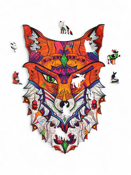 Деревянный пазл, 139 деталей