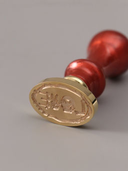 Печать для сургуча с пластиковой ручкой «Жуткая любовь», 6.3×3×2 см