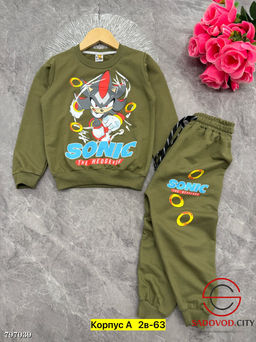 Костюм двойка с рисунком