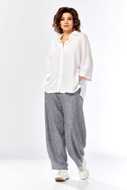 Костюм Diamant 2157 джинс, белый