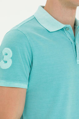 Мужская мятная базовая футболка - U.s. polo assn фото 21