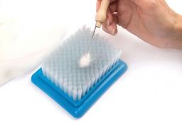 Gamma FN-006 Иглы для валяния (фелтинга) в блистере с деревянной ручкой (№36 толстые)