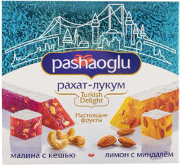 Рахат-Лукум ФАС Лимон/Миндаль и Малина/Кешью вес 300 г*20 шт (Восточный букет)