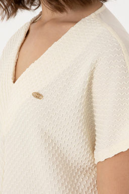 Kad_n Krem Ti__rt Sepette S_rpriz _ndirim - U.s. polo assn фото 7