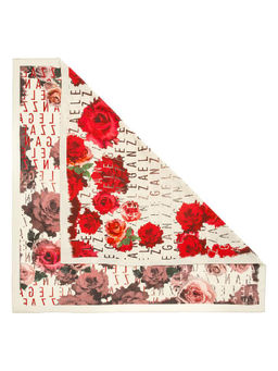 Платок жен. шерсть+шелк 105х105 JG43-8415-07 - Eleganzza фото 4