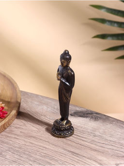 Сувенир «Будда», 5×5×17 см, бронза