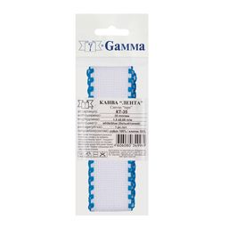 Канва KT- 35 Gamma лента Aida №14 100% хлопок 35 мм 1.5 м 5 шт