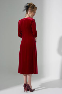 Платье Euro Moda 490 красный