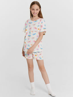 КОМПЛЕКТ ДЛЯ ДЕВОЧЕК (ФУТБОЛКА, ШОРТЫ) - Mark formelle фото 2