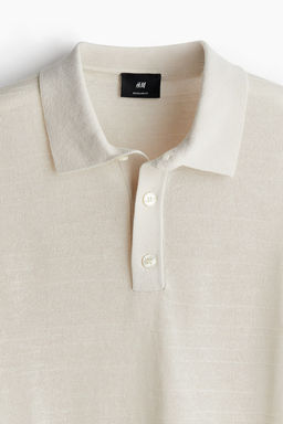 Polo en punto fino Regular Fit - H&m фото 6
