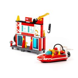 Конструктор Классик Город. Пожарная часть-1.2 (180 элементов) (в коробке) - Полесье фото 4