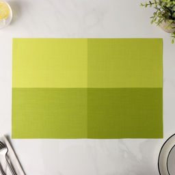 Цена за 12 шт. Салфетка сервировочная на стол «Настроение», 45×30 см, зелёная