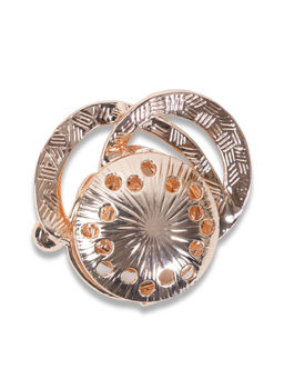 Брошь на магните в виде спирали металлическая - Модные истории фото 4