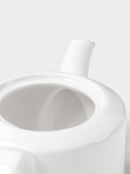 Заварочный чайник Hanna Knövell, 1 л, фарфор, белый