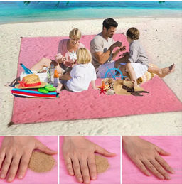 Коврик пляжный влагостойкий Коврик пляжный Антипесок 150х200см