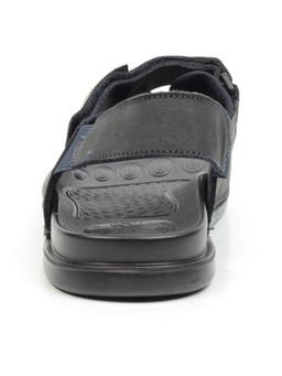 04-C6019A-2 DK. BLUE Сандалии мужские (натуральная кожа) - Фабричный китай фото 6