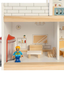 Кукольный домик с мебелью