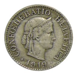 10 раппенов 1919 года Швейцария