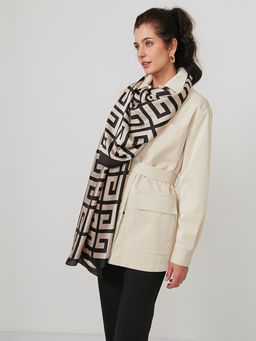 Большой, мягкий, тонкий и очень нежный двусторонний палантин - Tantino фото 6