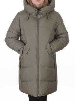 A622 OLIVE Куртка зимняя женская (200 гр. био-пух)