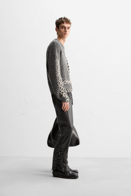 LIMITED EDITION SWEATER WITH CONTRAST TRIMS - Zara фото 4