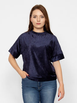 CRB wear/CWXW 60299-41 Джемпер женский,темно-синий/Ex.Cherubino