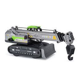 Машина "Гусеничный кран" инерционная, в пакете