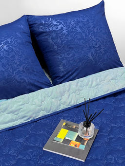 Комплект постельного белья с одеялом New Style КМ-027 океан-кварц