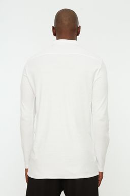 TRENDYOL MAN Siyah Slim Fit Gomlek Yaka Orme Pike Apoletli Rahat Gomlek TMNSS22GO0051 - Trendyolmilla фото 5