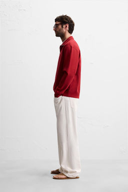 BASIC QUARTER-ZIP SWEATSHIRT - Zara фото 4