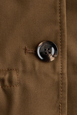 Chaqueta de sarga con cuello chimenea - H&m фото 8