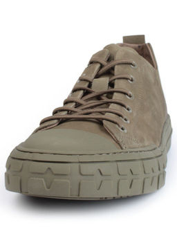 03-N72699-18 GREEN Полуботинки спортивные мужские (натуральная замша)