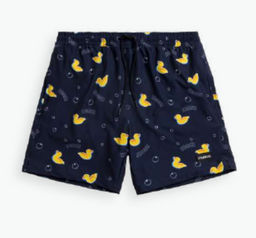 ATLANTIC KMB-220 Шорты мужские пляжные Summer Duck темно-синий фото 2