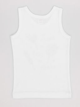 CRB wear/CWKG 20072-20 Майка для девочки,белый/Ex.Cherubino  фото 2