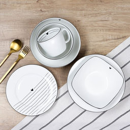 Тарелка суповая керамическая С любовью, d=22.4 см, ручная работа