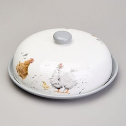 БЛЮДО ДЛЯ БЛИНОВ LEFARD FUNNY HENS 23,5*10 СМ  фото 10