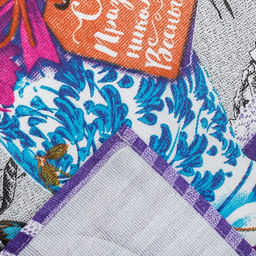 Полотенце кухонное Гортензия 35х602 см - Доляна фото 4