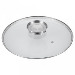 Казан чугунный "Linea FRITTO" 4,4л, д30см, h32см, антипригарное покрытие, крышка из закаленного стекла с пароотводом и арома-дозатором, "Regent" (Китай) Подходит для всех видов плит, включая индукционную.