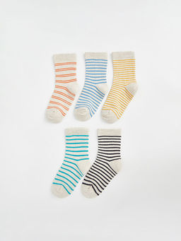 ?izgili Erkek Bebek Soket ?orap 3l?