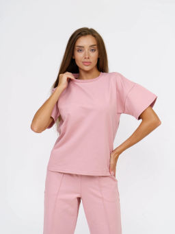 Костюм женский, цвет розовый