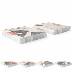 Цена за 5 шт. Тетрадь общая ученическая ErichKrause Elegant Style, 48 листов, матовая ламинация, клетка_MIX-PACK  фото 9