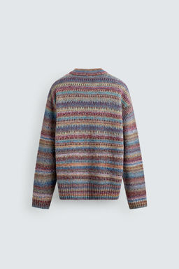 OPENWORK STRIPED SWEATER - Zara фото 9
