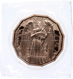 Монета 20 центов 2024 года Самоа Архангел Сандальфон