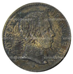 Монета 1 сентимо 1906 года Испания