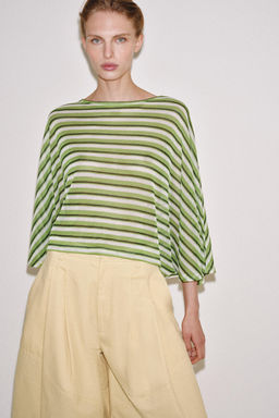 CAMISETA CAPA R?STICA RAYAS / Raya verde