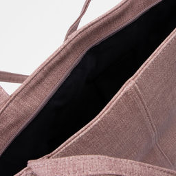 Сумка-шопер на молнии, цвет розовый - Simaland фото 3