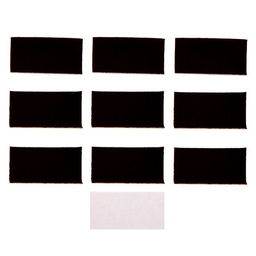 Магнит на клеевой основе Прямоугольник, 2 х 1 см, 10 шт.